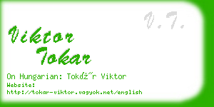 viktor tokar business card